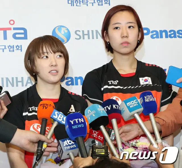 ＜世界卓球＞“突然の合同チーム結成”韓国女子が帰国…「準備に万全を期せば日本にも中国にも勝てる」