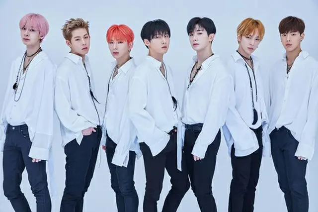 韓国ボーイズグループ「MONSTA X」が、「C-Festival2018」を華やかに輝かせた。（提供:OSEN）