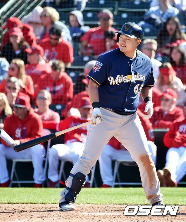 ＜MLB＞チェ・ジマン、マイナーリーグで今季4号ホームラン（提供:OSEN）