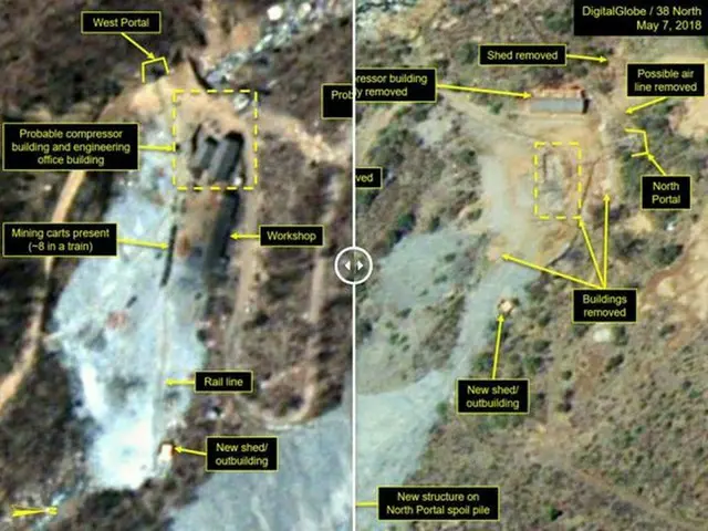 北朝鮮の核実験場、廃棄準備に着手＝「38ノース」（提供:news1）