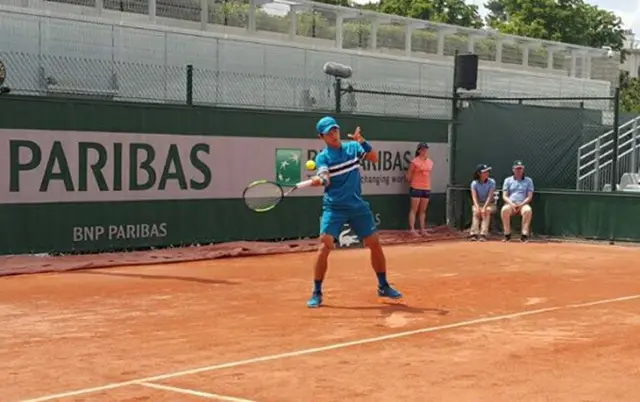 ＜男子テニス＞イ・ドクヒ、全仏で初勝利 「より集中して善戦したい」（提供:OSEN）