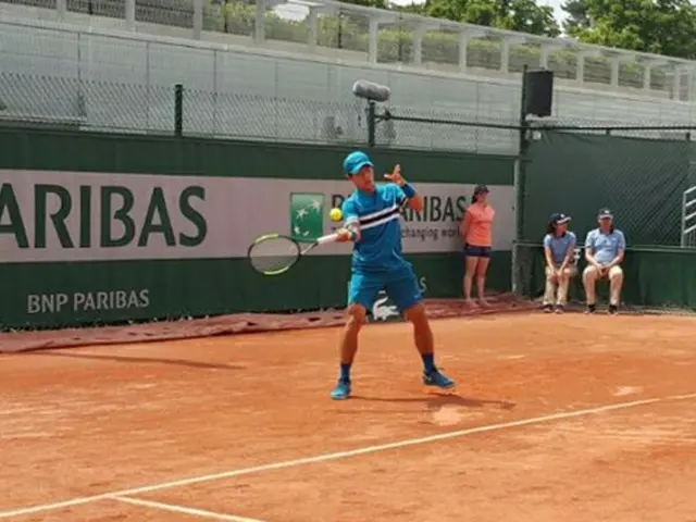 ＜男子テニス＞イ・ドクヒ、全仏で初勝利 「より集中して善戦したい」（提供:OSEN）