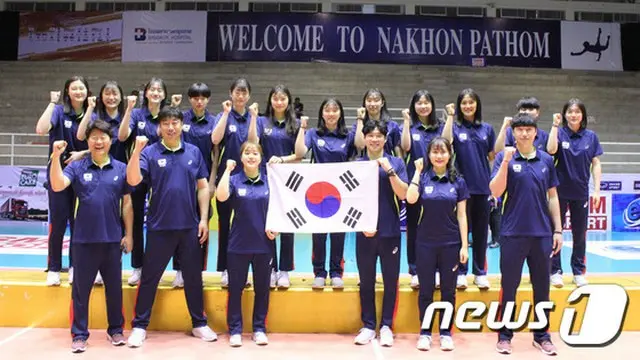 ＜バレーボール＞U-17韓国女子代表、アジア選手権4位＝世界選手権の出場権獲得（提供:news1）