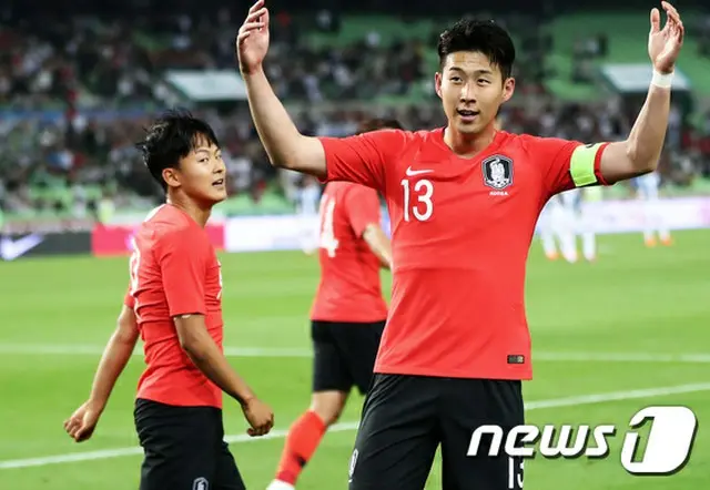 ＜サッカー＞“キャプテン”ソン・フンミン「勝利に酔っては駄目…W杯までさらに努力しなければ」