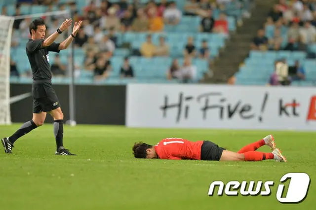 韓国代表のイ・チョンヨン、ホンジュラス戦で臀部打撲＝翌日練習を欠席