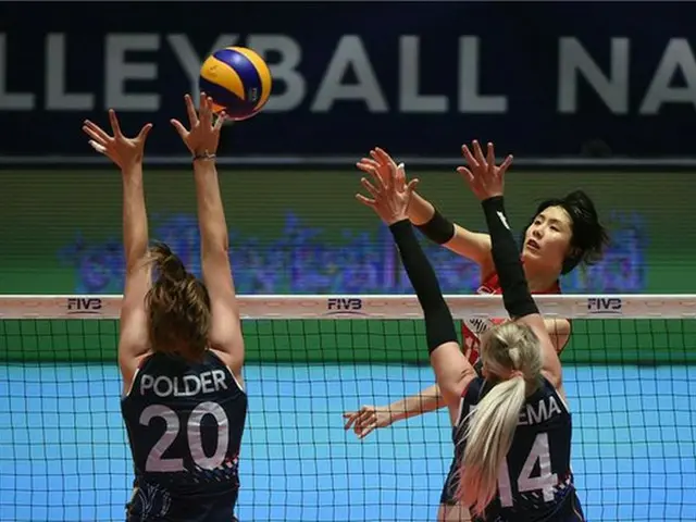 ＜バレーボール＞韓国女子代表チーム、オランダに0-3と完敗（提供:OSEN）