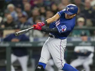 ＜MLB＞レンジャーズのチュ・シンス、17G連続出塁＝連続出塁記録を更新
