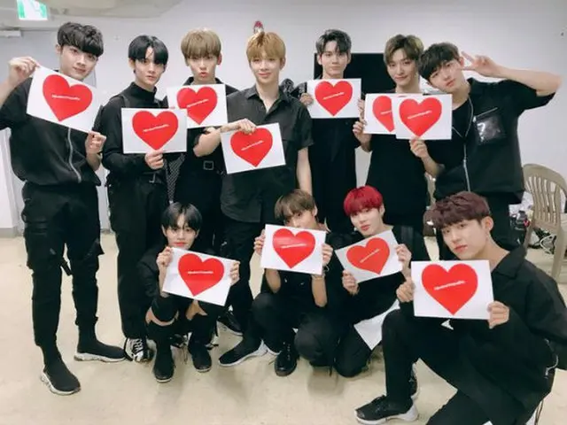 デビュー300日を迎えた「Wanna One」。（提供:OSEN）