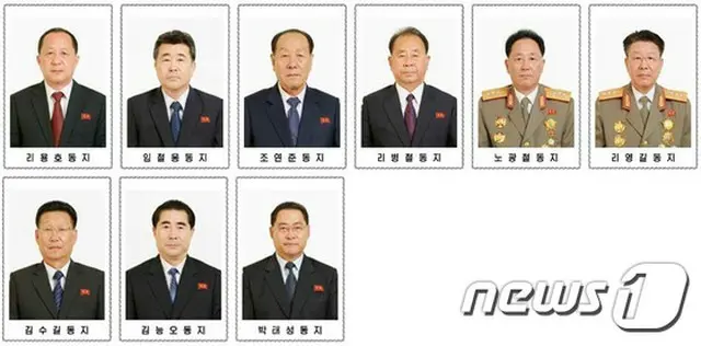 北朝鮮が軍首脳部3人を交代したことが確認された。（提供:news1）