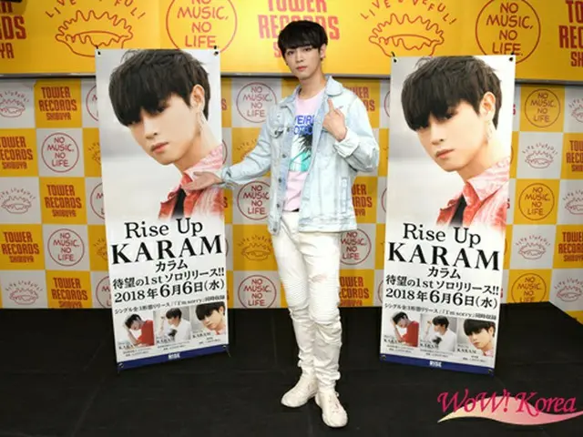 【イベントレポ】KARAM（カラム）、ファンへ向けたメッセージソング「Rise Up」ソロシングルリリースイベント開催