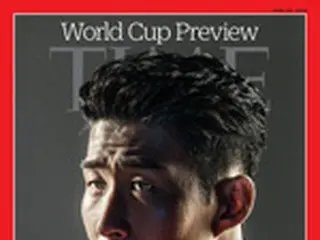 ＜サッカー＞ソン・フンミン、タイム誌のメインを飾る