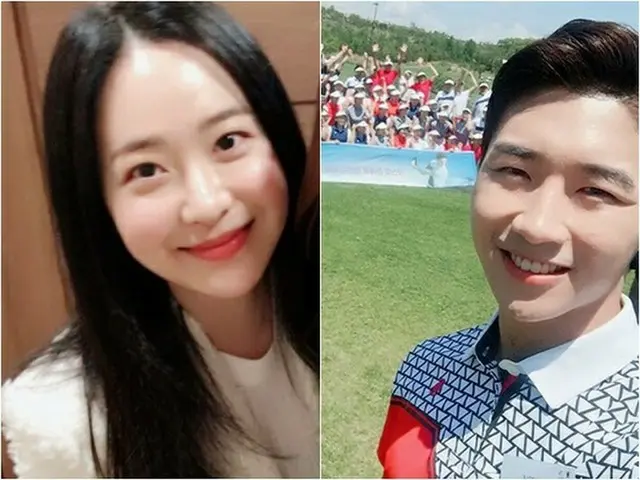 韓国プロゴルファーのコ・ユンソン（26）と韓国ガールズグループ「AFTERSCHOOL」出身の女優ユ・ソヨン（32）が交際中であることがわかった。（提供:news1）