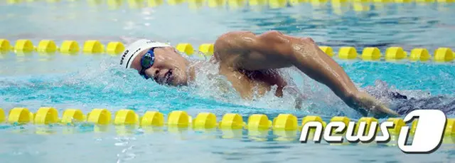 ＜水泳＞パク・テファン、米スイム大会・400メートル自由形予選で1位通過