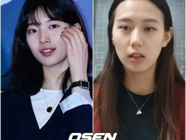 ヤン・イェウォン（写真右）の涙を見た韓国女優で歌手のスジ（写真左）が、大統領府HPの国民請願コーナーの文章を応援しただけなのに、法的な争いとなってしまったのだ。本当に法的に問題になるのだろうか？（提供
