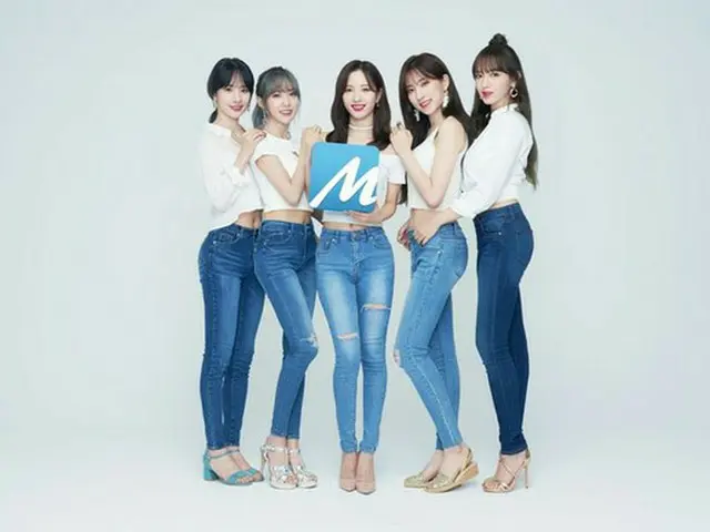 韓国ガールズグループ「宇宙少女」のソンソ、ボナ、ソラ、ルダ、ウンソがウェブ小説連載プラットフォーム「munpia」の専属モデルに抜てきされた。（提供:OSEN）