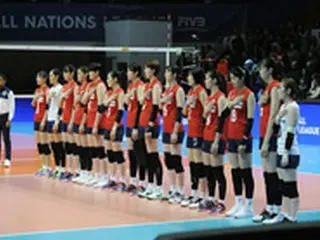 ＜バレーボール＞韓国女子代表、アルゼンチンに0-3で敗れる