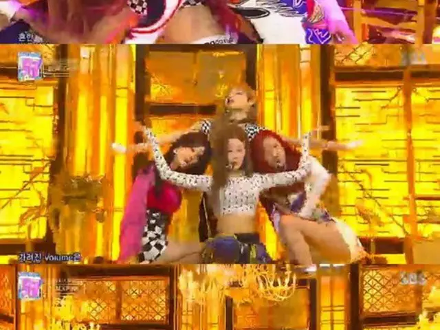 「BLACKPINK」が17日に放送されたSBS「人気歌謡」で、新曲「DDU-DU DDU-DU」と「FOREVER YOUNG」を披露した。（提供:OSEN）