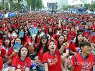 サッカーＷ杯　ソウルの大規模街頭応援に計４万人集結予想