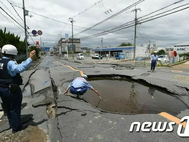 韓国外交部は18日（日本時間）、日本・大阪で発生した地震で、現在まで受け付けられた韓国人の人命被害はないと明らかにした。（提供:news1）
