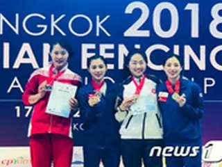 キム・ジヨン、アジアフェンシング選手権女子サブール2連覇達成