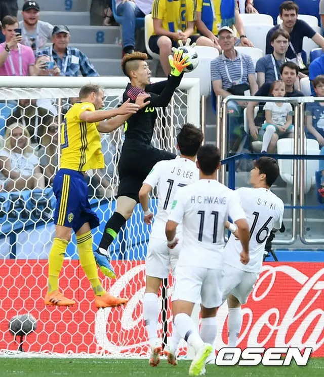 ＜2018W杯＞“予想外先発”チョ・ヒョヌ（GK）「（個人的には）後悔のないプレーができた」