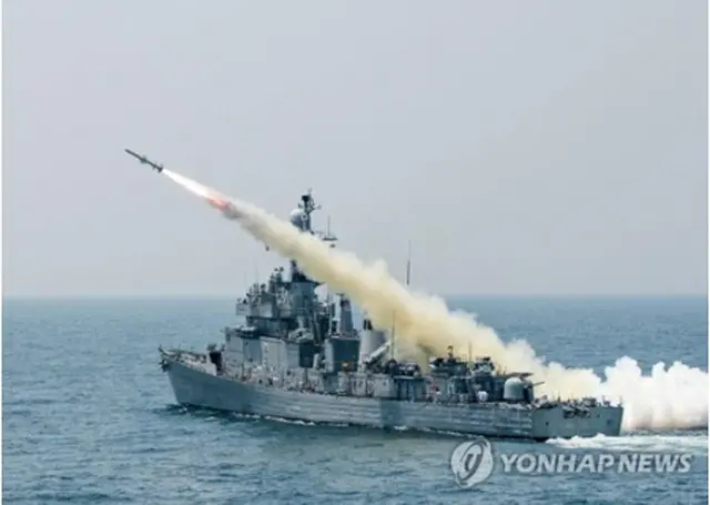 護衛艦「馬山」（資料写真）＝（聯合ニュース）