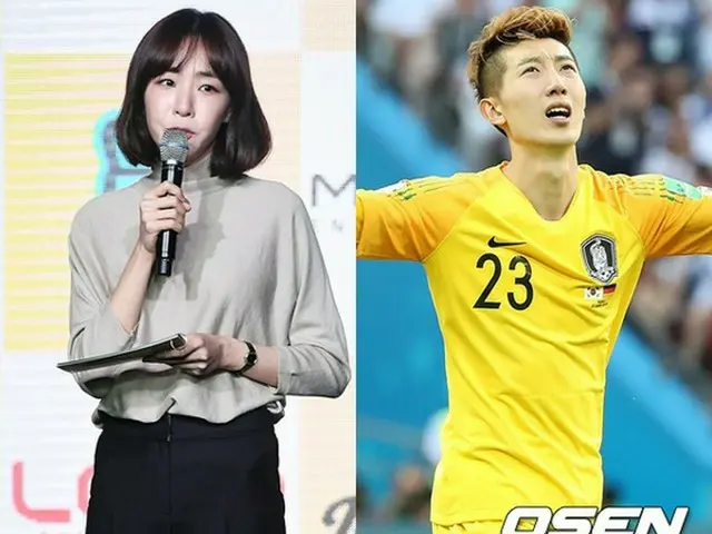 作詞家キム・イナ、“W杯大活躍”GKチョ・ヒョヌに「名前も恋しいヒョヌ」