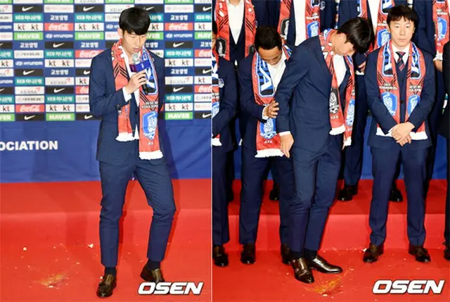 ＜2018W杯＞韓国選手団、帰国…“絶対的エース”ソン・フンミンらに向かい“生卵”のハプニング