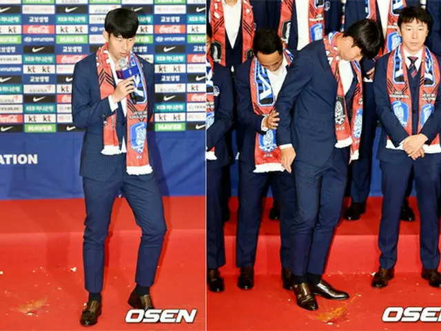 ＜2018W杯＞韓国選手団、帰国…“絶対的エース”ソン・フンミンらに向かい“生卵”のハプニング