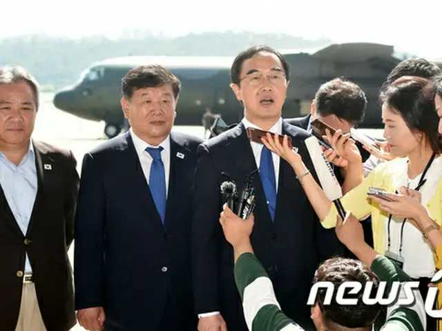 平壌での南北バスケ大会を機に統一部長官と金正恩氏の接見に期待＝韓国大統領府