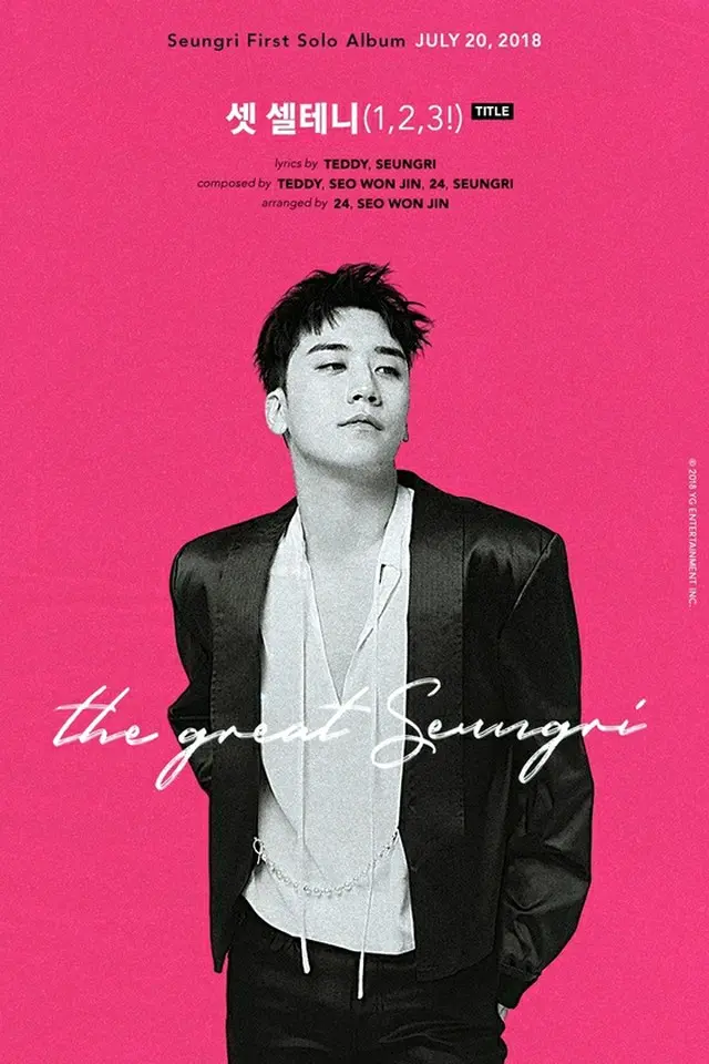 「BIGBANG」V.I、タイトル曲名は「1,2,3！」＝Teddyがプロデュース！（提供:news1）