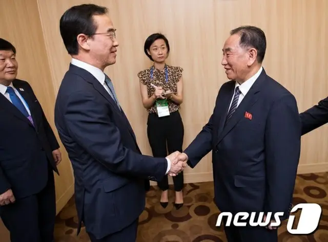 韓国統一部長官、党副委員長と平壌で会合 「必要時、閣僚級会談も」