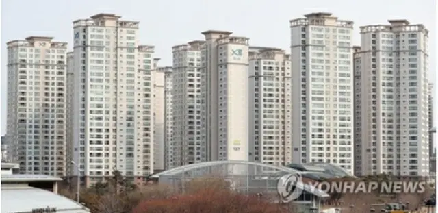 ソウル市内のマンション（資料写真）＝（聯合ニュース）