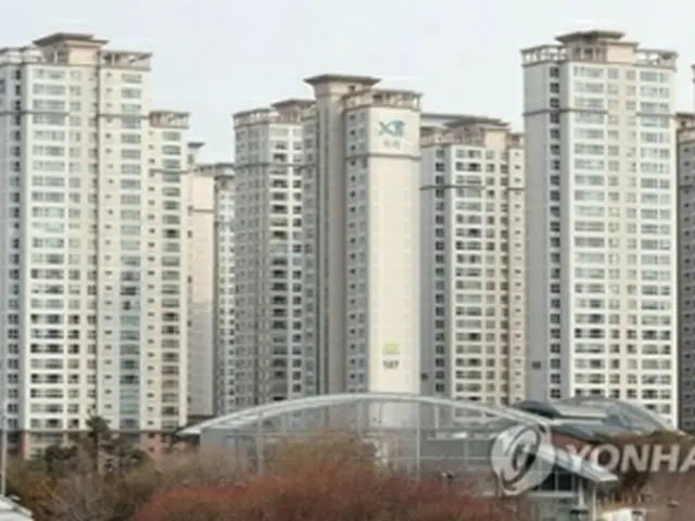 ソウル市内のマンション（資料写真）＝（聯合ニュース）