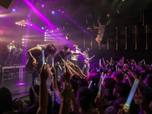 バンド「N.Flying」が初の単独コンサートを大盛況のうちに終えた。（提供:OSEN）