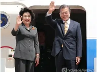 文大統領　インド・シンガポール歴訪に出発