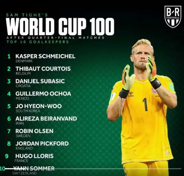 サッカー韓国代表チームのGKチョ・ヒョヌが2018ロシアワールドカップ最高のゴールキーパー5位に選定された。（提供:OSEN）
