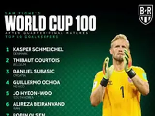 ＜2018W杯＞チョ・ヒョヌ、米メディア選定W杯最高のGK5位