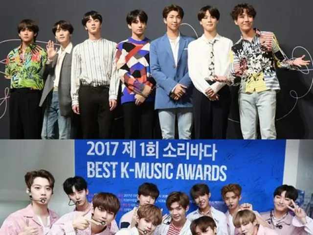 「防弾少年団」＆「Wanna One」＆「TWICE」＆「Red Velvet」、「SORIBADA AWARDS」出演へ（提供:OSEN）