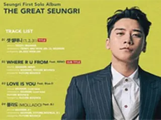 「BIGBANG」V.I、ソロアルバムのトラックリスト公開！＝MINO（WINNER）＆B.I（iKON）がフィーチャリング