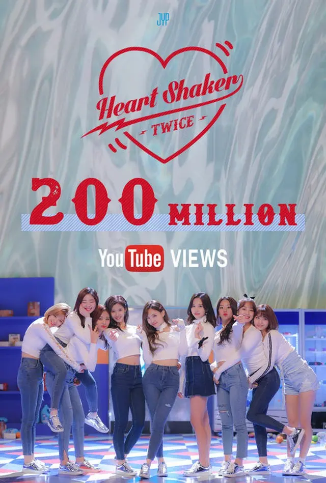 【公式】「TWICE」、「Heart Shaker」MVが2億ビューを突破（提供:OSEN）