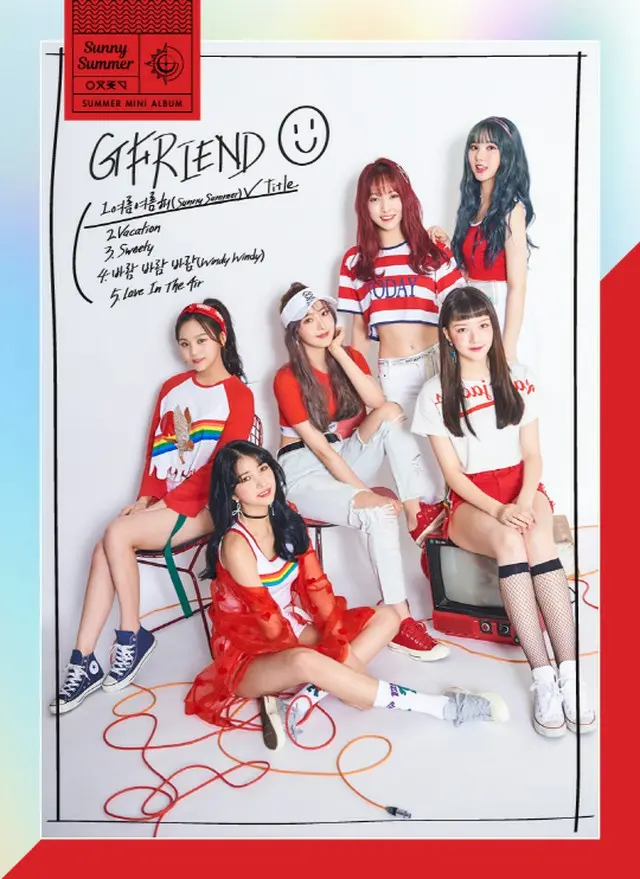 「GFRIEND」、ニューアルバム「Sunny Summer」のコンセプトは”爽やか＋清涼”