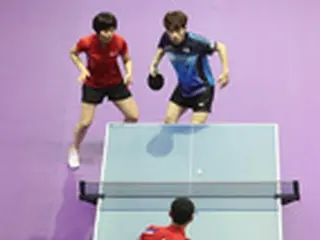 ＜卓球＞コリアオープン開幕＝南北統一、チーム混合ダブルスに出場