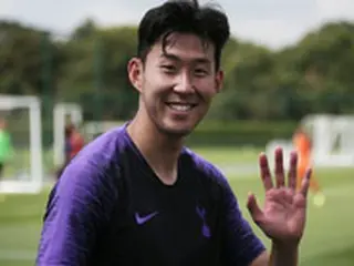 ＜サッカー＞ソン・フンミン、トッテナムの練習に復帰