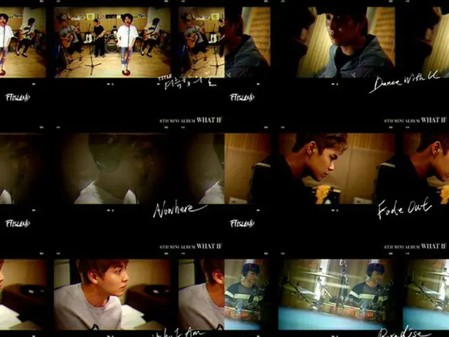 韓国バンド「FTISLAND」が、ニューアルバム「WHAT IF」のレコーディング現場を公開した。（提供:OSEN）