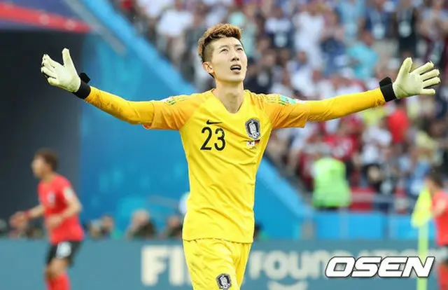 ＜サッカー＞“韓国GK”チョ・ヒョヌ、W杯の活躍で価値が3倍に