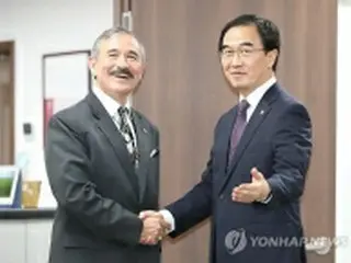 駐韓米大使　韓国統一相に「一致した立場が重要」