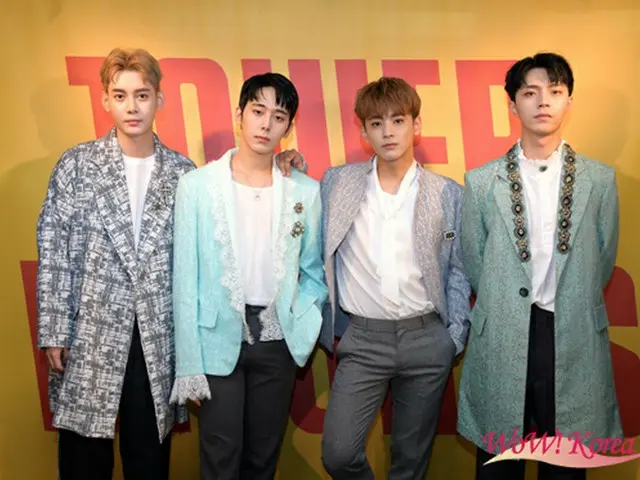 「MYNAME」左からコヌ、チェジン、セヨン、ジュンQ
