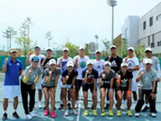 ＜2018ア大会＞男女テニス韓国代表、目標は“金メダル”…暑さに適応させながら練習中