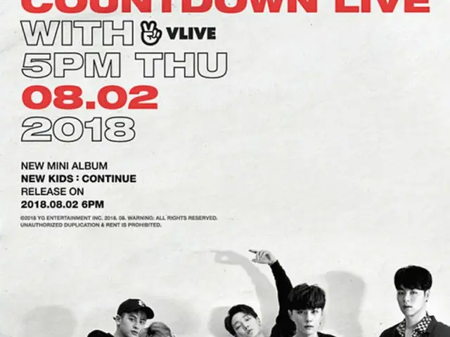 韓国ボーイズグループ「iKON」が、NAVERのVLIVEでニューミニアルバムの発売に関して伝えた。(提供:OSEN)
